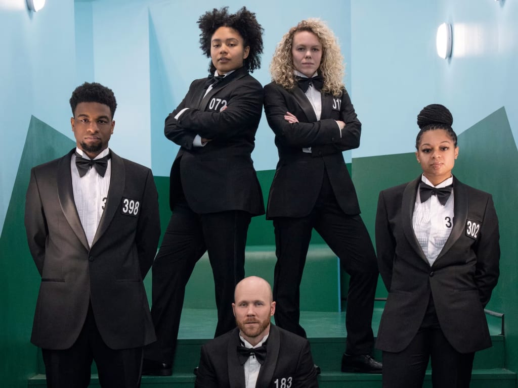 Steven Jones with Squid Game's Final 5