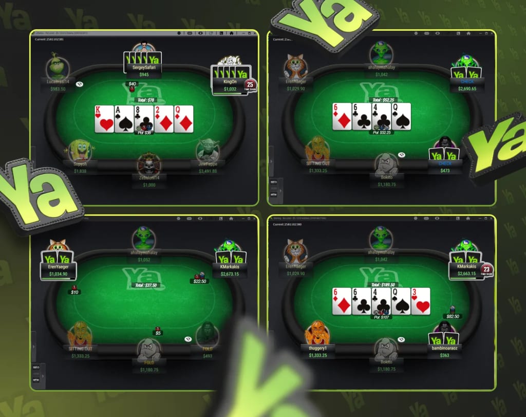 Ya Poker Game Play - Ya Poker Review