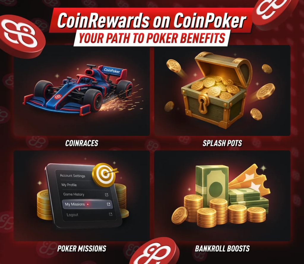 CoinPoker Missions - Personalized Poker Rewards
