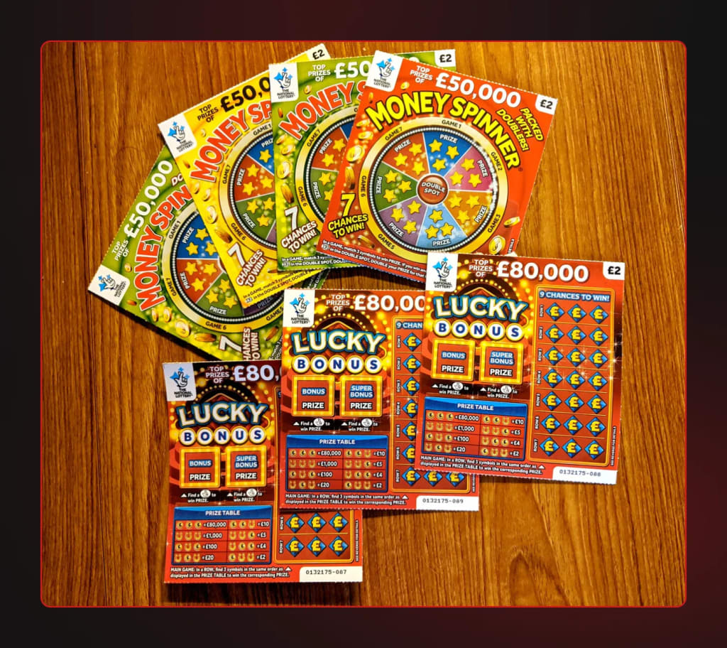 Scratch cards offer a quick burst of excitement and anticipation with every scratch.