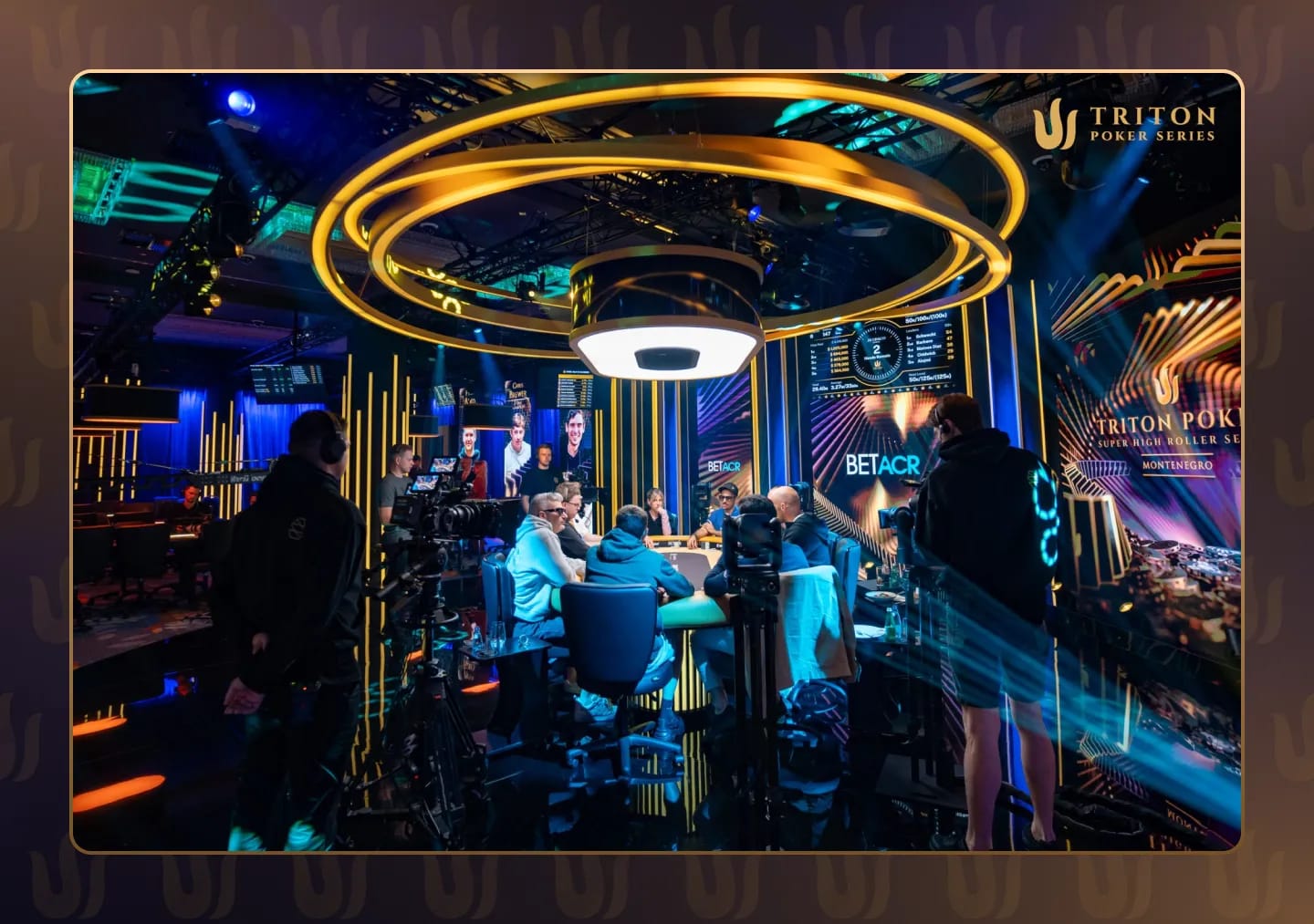 Triton Poker Series Stage