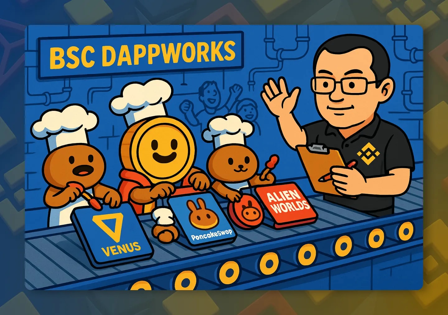 Venus, PancakeSwap, Alien Worlds - dApp