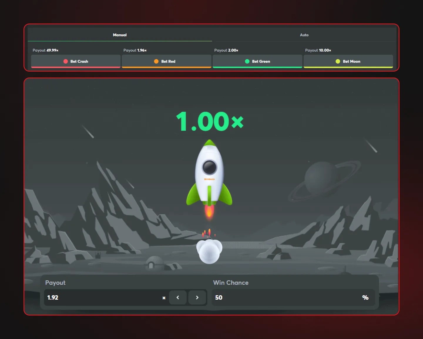 Rocket Crash - Crash Game