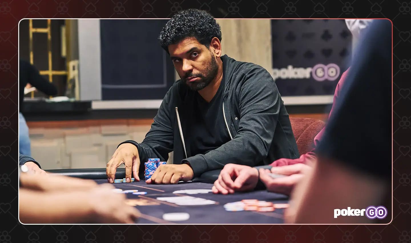 David Williams playing poker