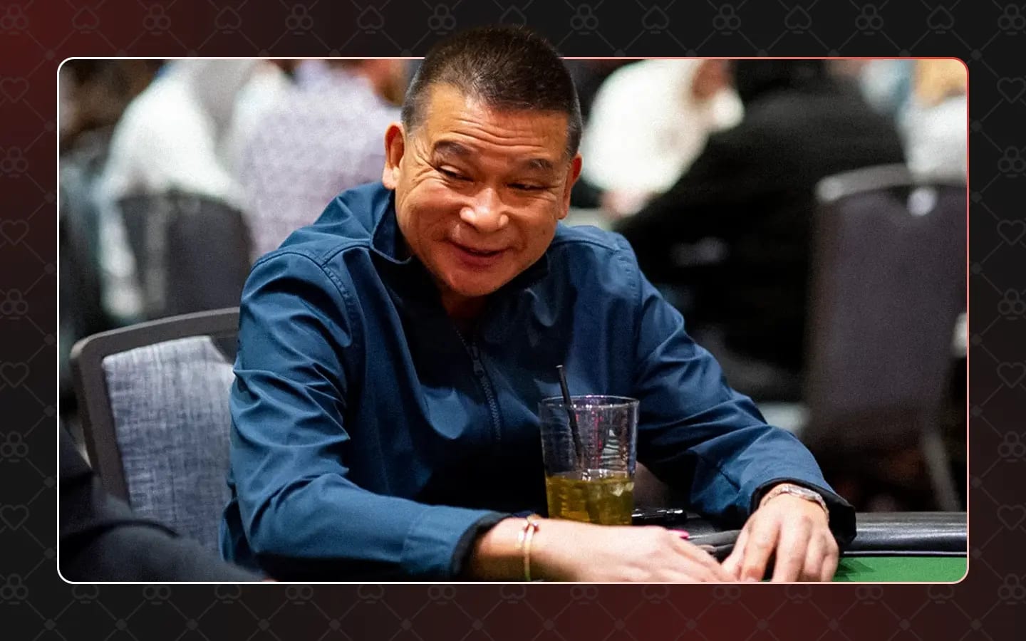 Johnny Chan during WSOP