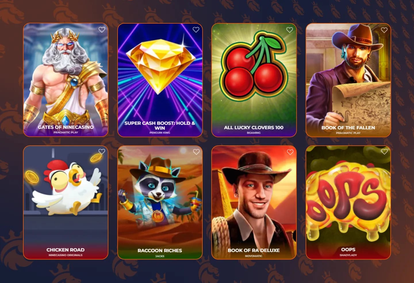 NINE Casino Games