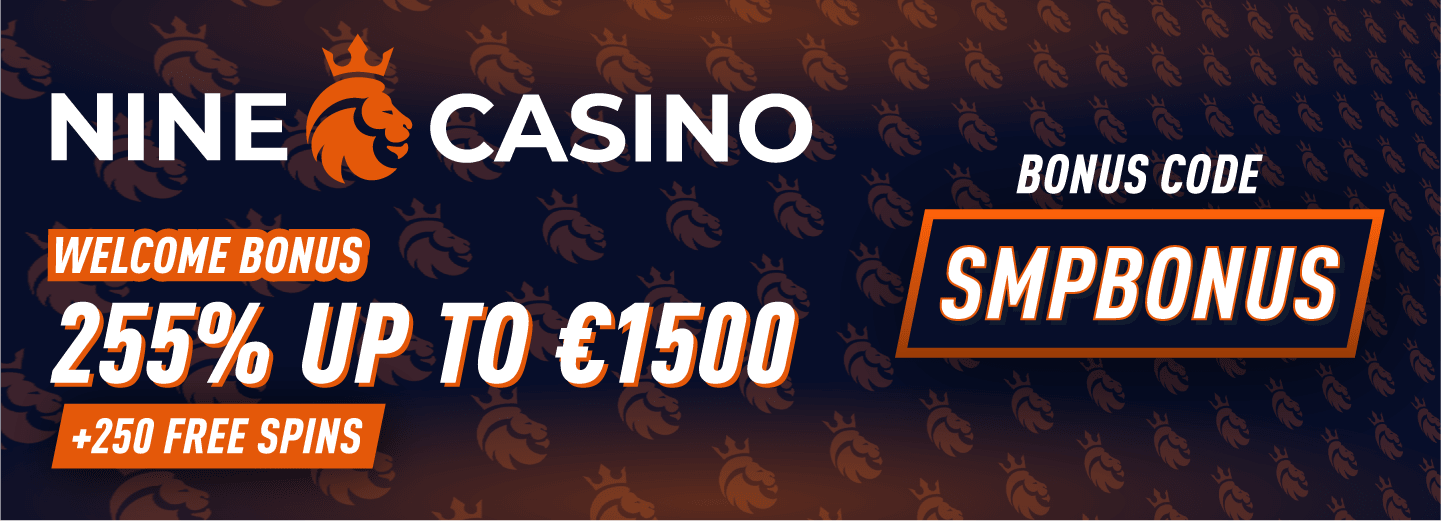 Best NINE Casino Promo Code 2025 | 100% deposit bonuses €1,500 + 250 Free Spins
