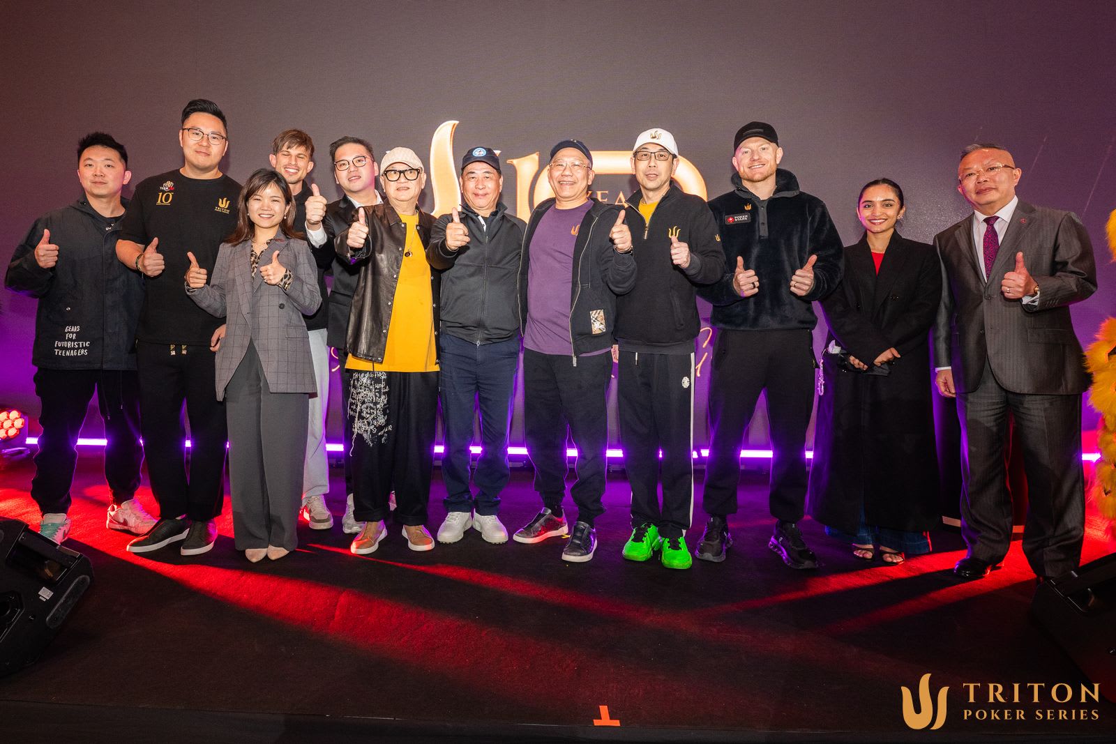 Triton Super High Roller Series Triton 10th Year