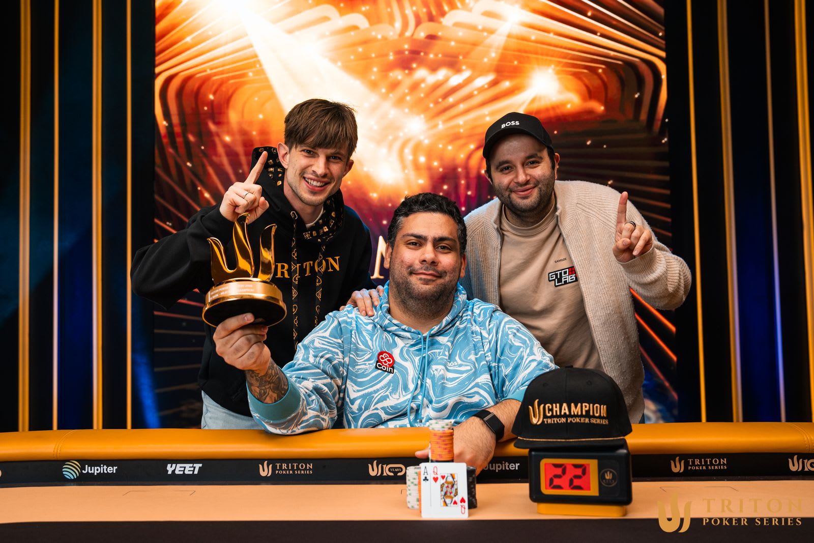 Daniel Rezaei Triton Poker series