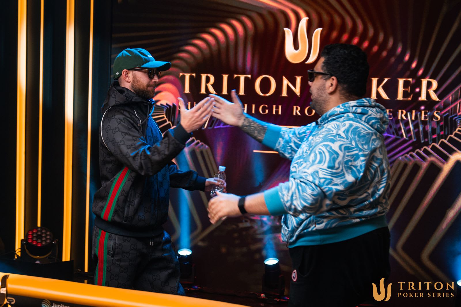 Aliaksei Boika (L) - Daniel Rezaei (R) Triton Poker Series