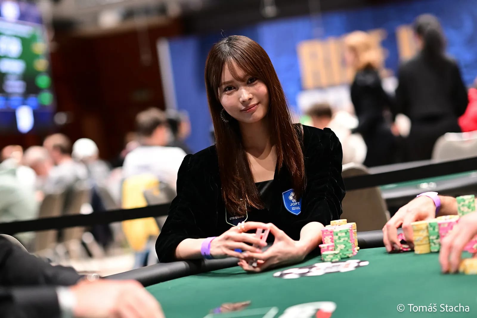 Shiina Okamoto at WSOPE Main Event
