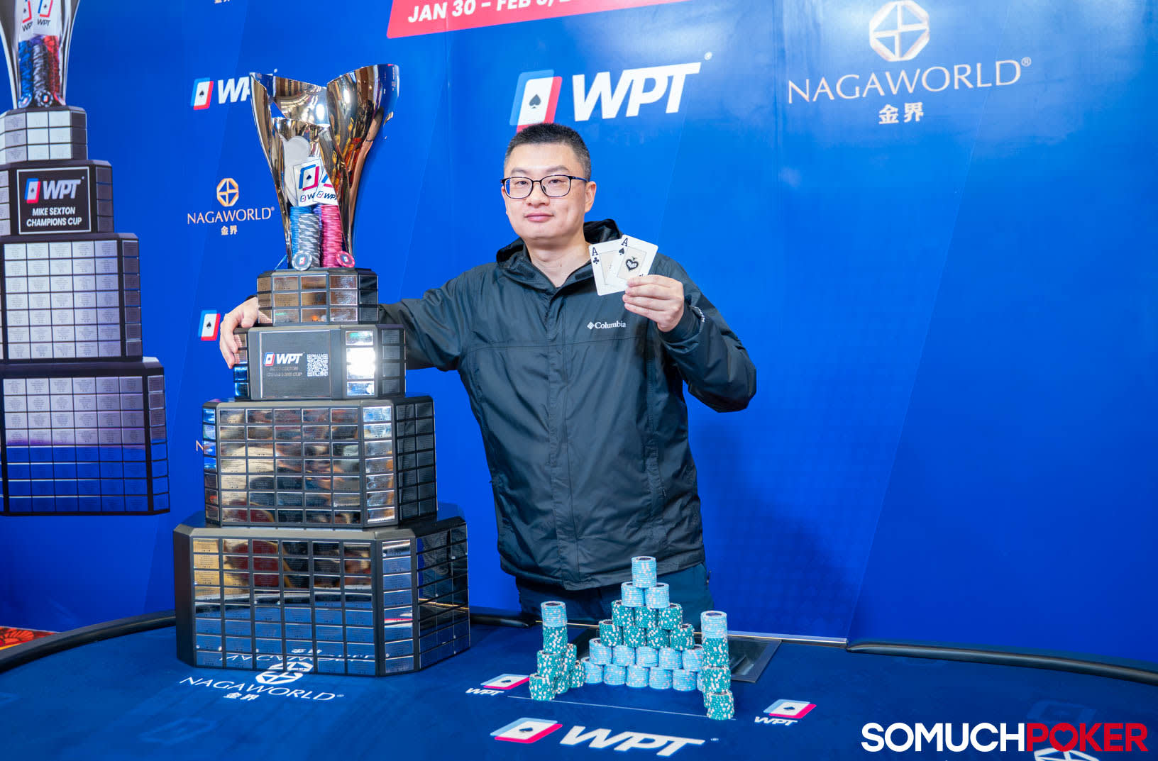 Xiaosheng Zheng - WPT Cambodia 2026 Championship Winner