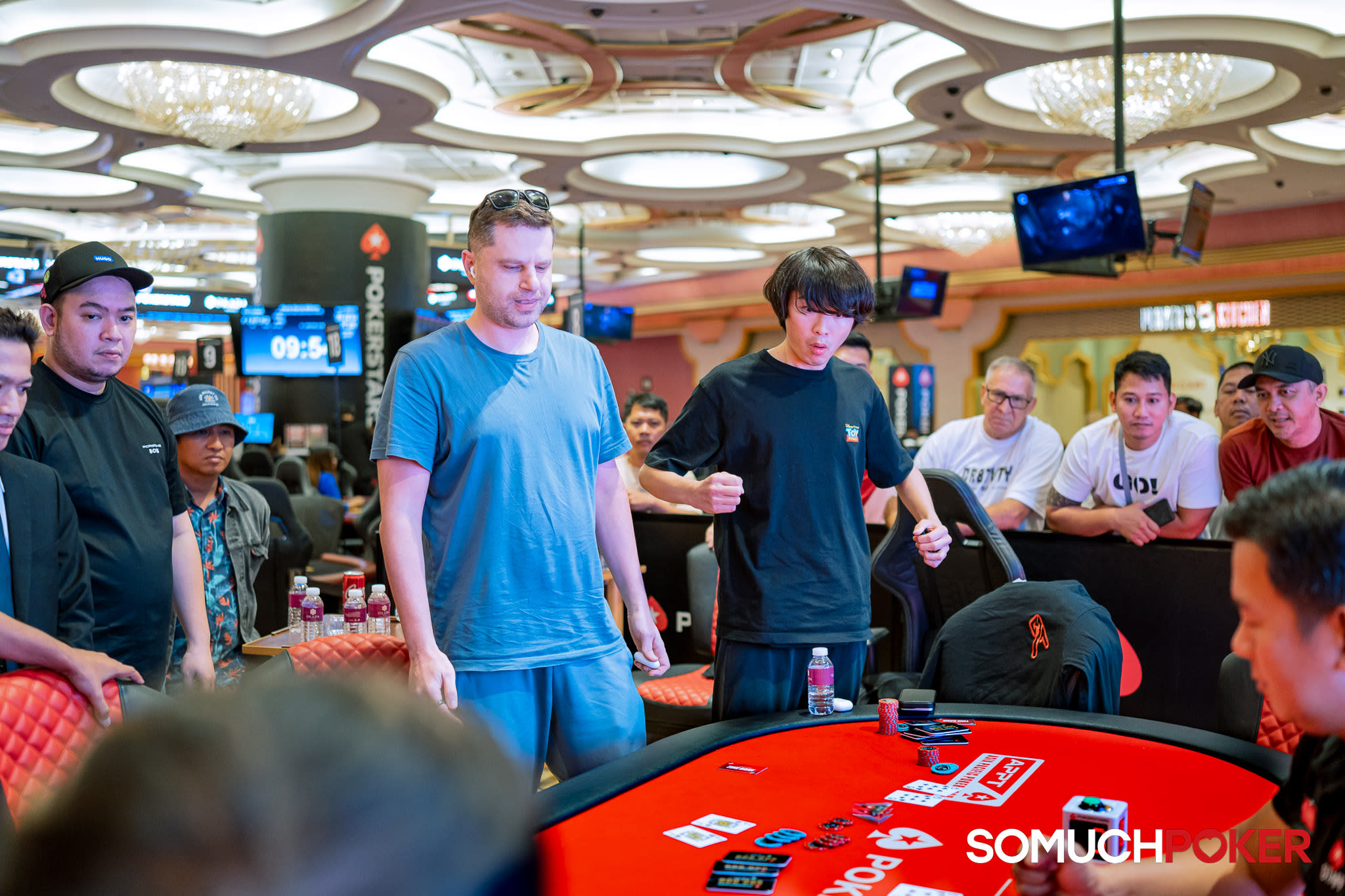Kiril Gelev (L) Ko Tanaka (R)