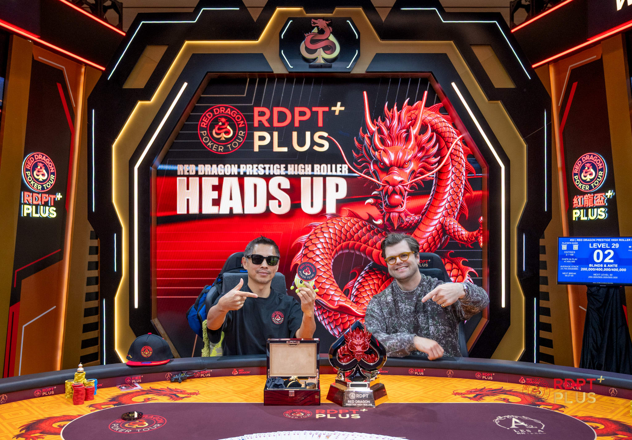 Xixiang Luo (L) - John Perry (R)