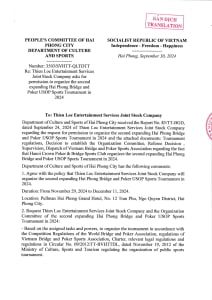 USOP Grand Finale License