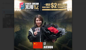 Li Aichun wins the Poker Dream Jeju Ladies Event