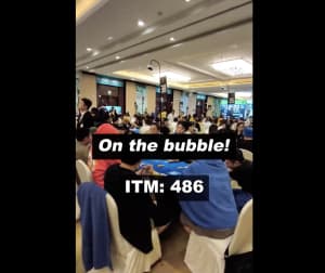 CPG Championship - Bubble time