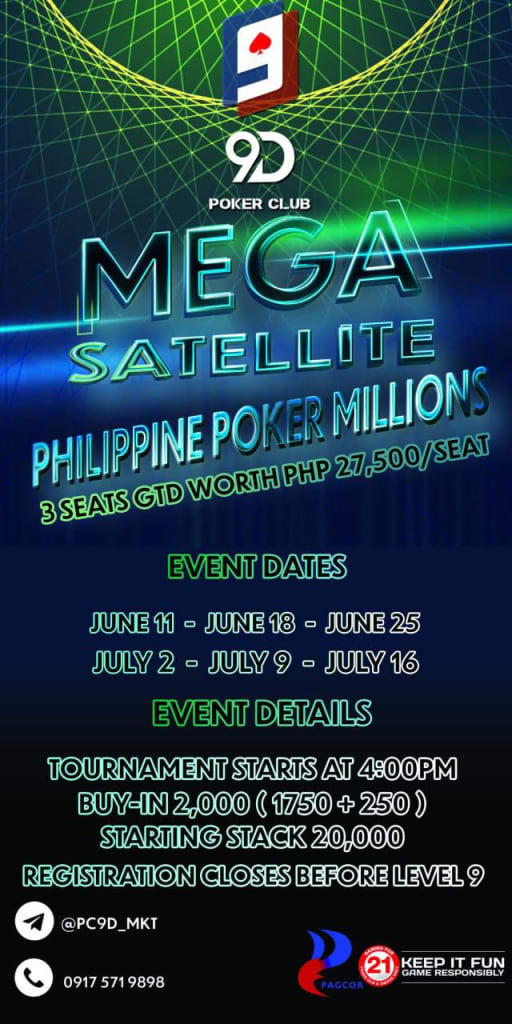 Philippine Poker Millions Launches This August