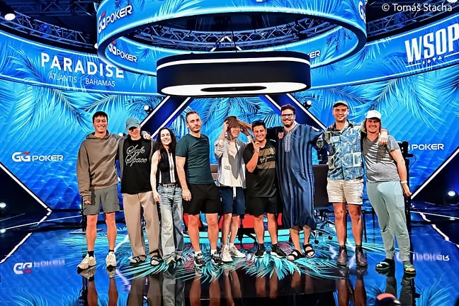 WSOP Paradise Super Main Event final table