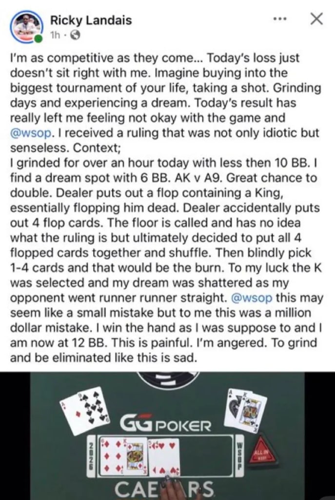 WSOP 2026 - Moment of the Day - 4 June