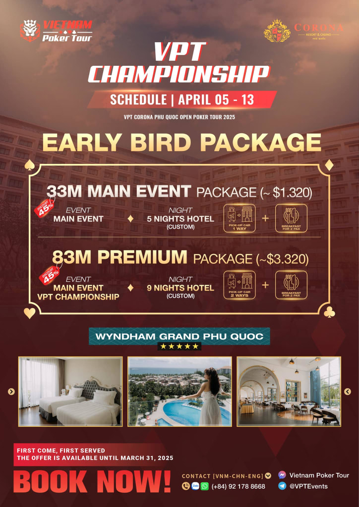 VPT Championship Early Bird Package