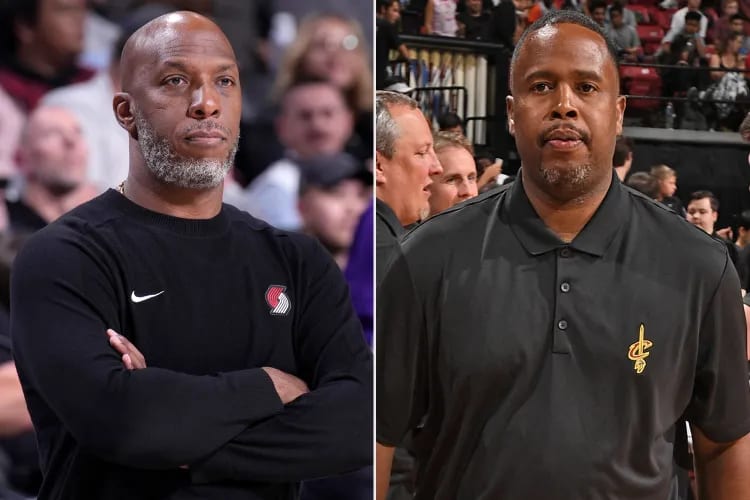 Chauncey Billups and Damon Jones, MBA coaches