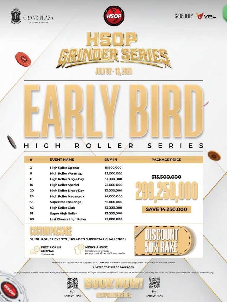 HSOP Early Bird Package