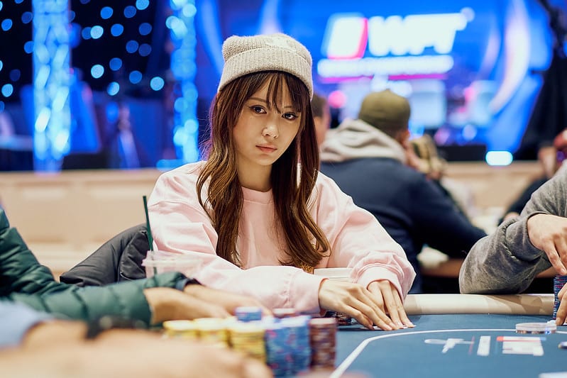 Shiina Okamoto at WPT World Championship - Photo by WPT