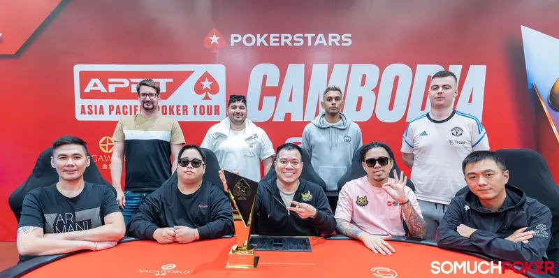 APPT Cambodia Main Event Final Table