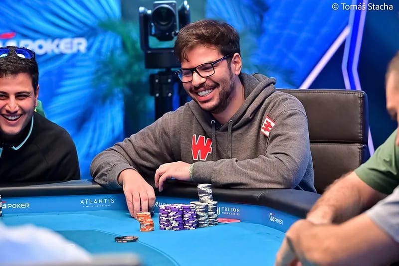 Mustapha Kanit at WSOP Paradise Super Main Event