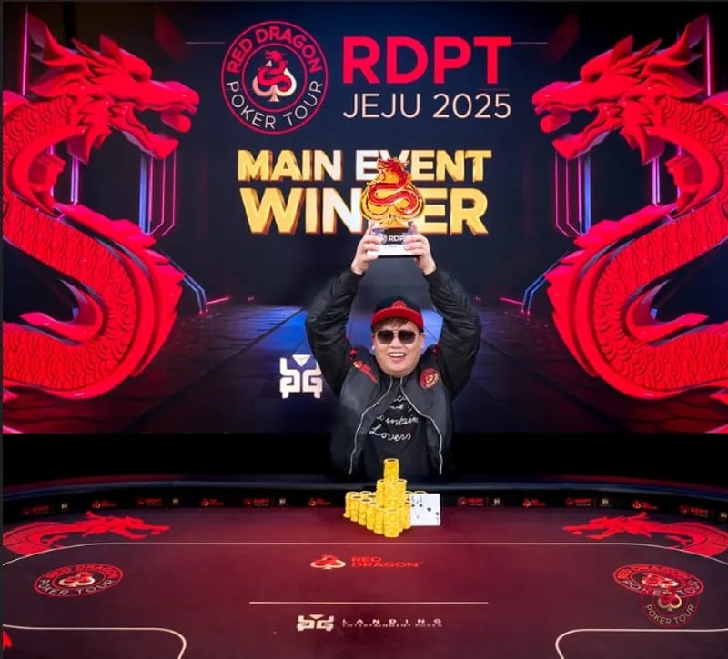 Shengfa Huang wins Red Dragon Championship
