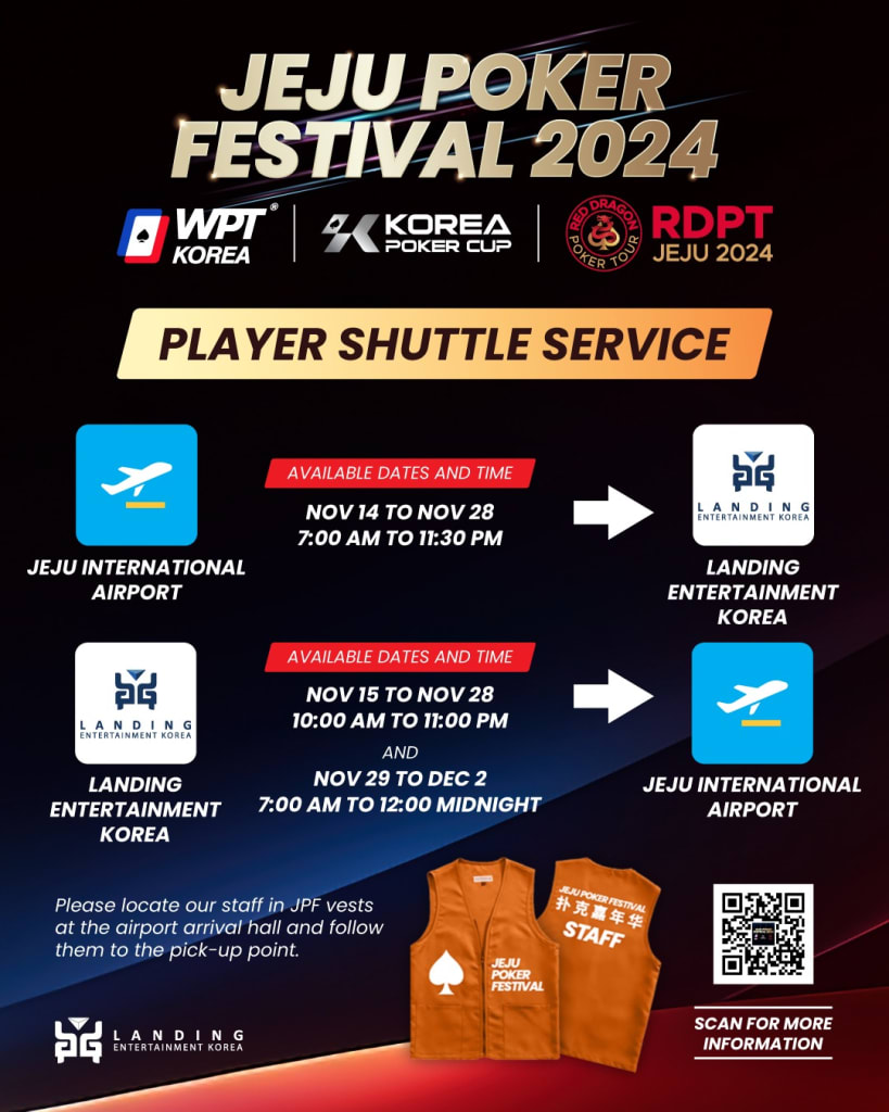 Jeju Poker Festival Opens with WPT Korea on Spotlight
