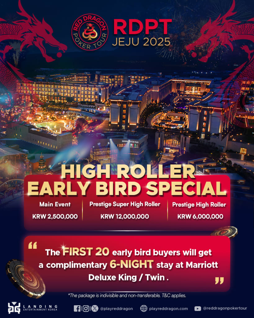 Red Dragon Poker Tour Back on the Felt this May