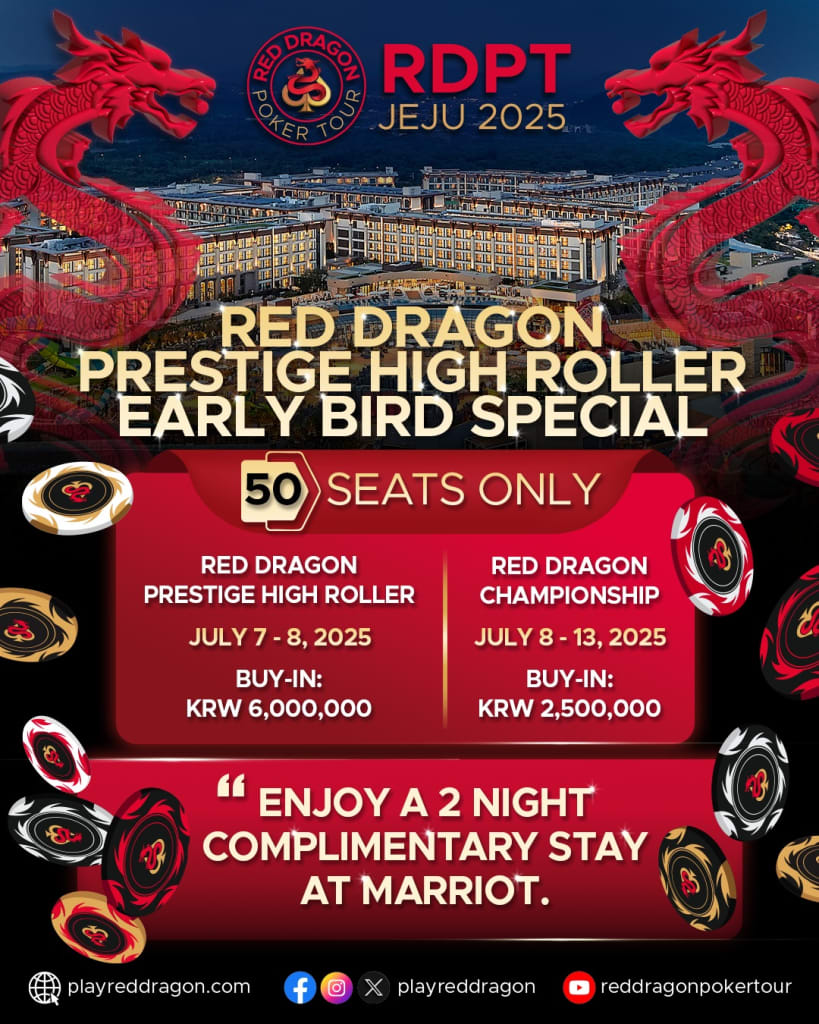 Red Dragon Prestige High Roller Early Bird Special