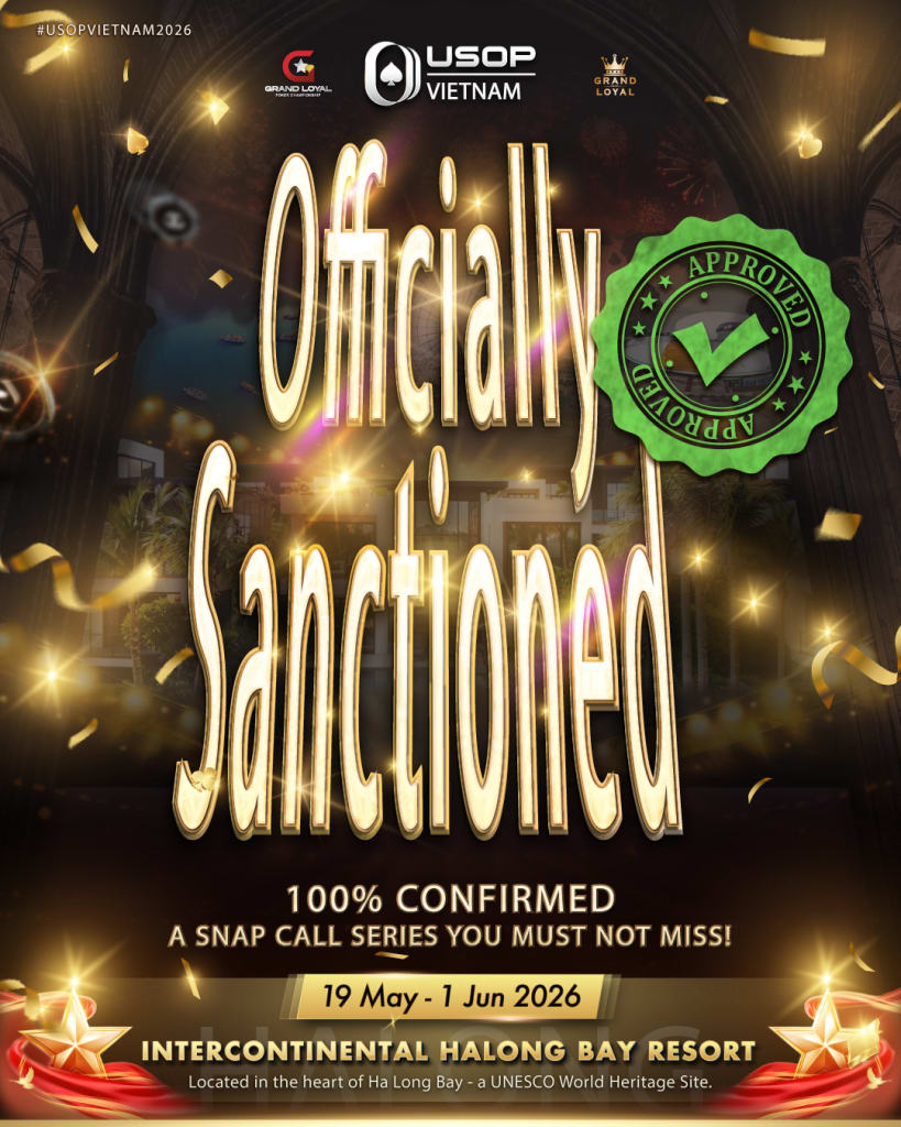 USOP Vietnam HaLong Bay 2026 U Series of Poker