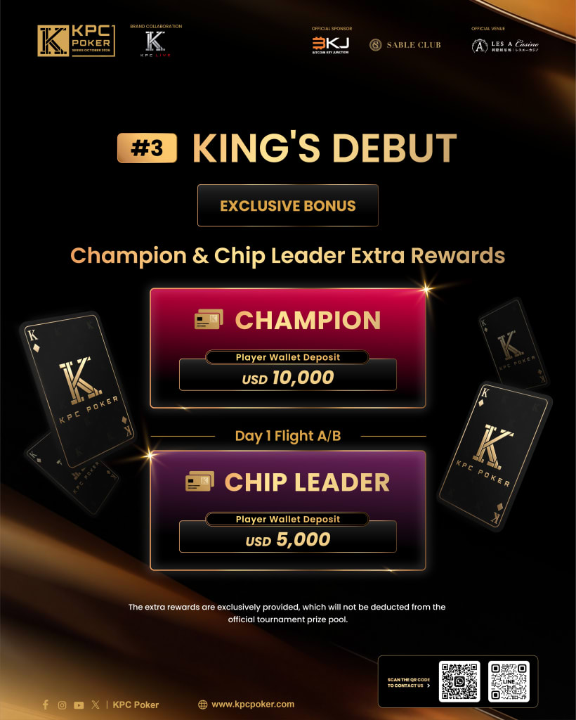 King's Debut Opening Event bonuses