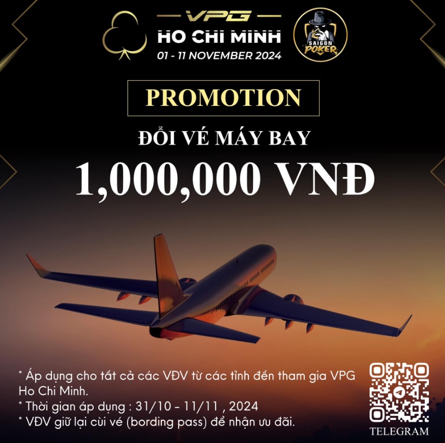 VPG Ho Chi Minh flight promo