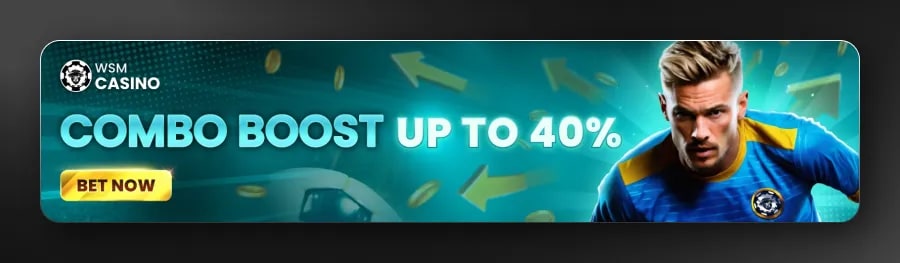 Sportsbook with Combo Boost up to 40%