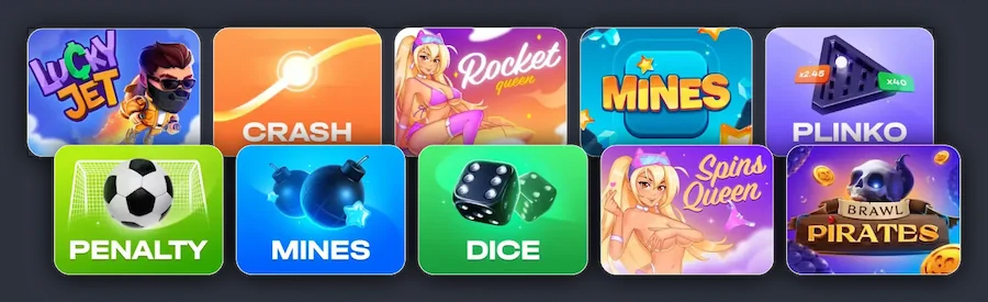 There are several 1Win original games you can enjoy with our 1Win promo code