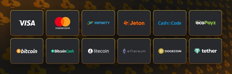 RocketPlay Payment Methods