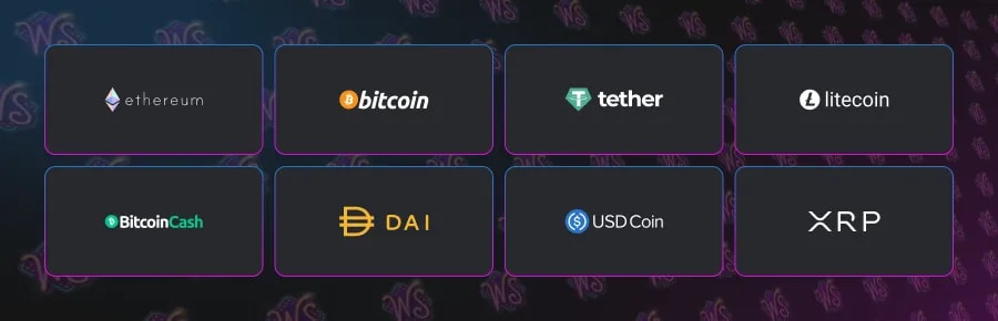 WinSpirit Casino Crypto Payments