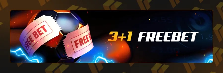 Freshbet 3+1 Freebet Promotion