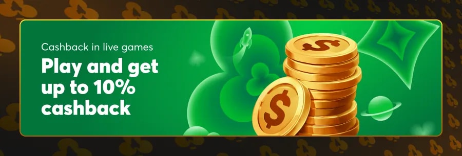 10% Cashback