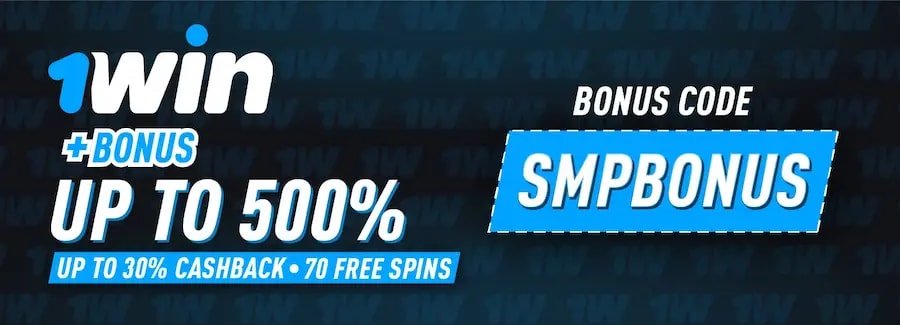 Use 1Win bonus code to get up to 500% bonus