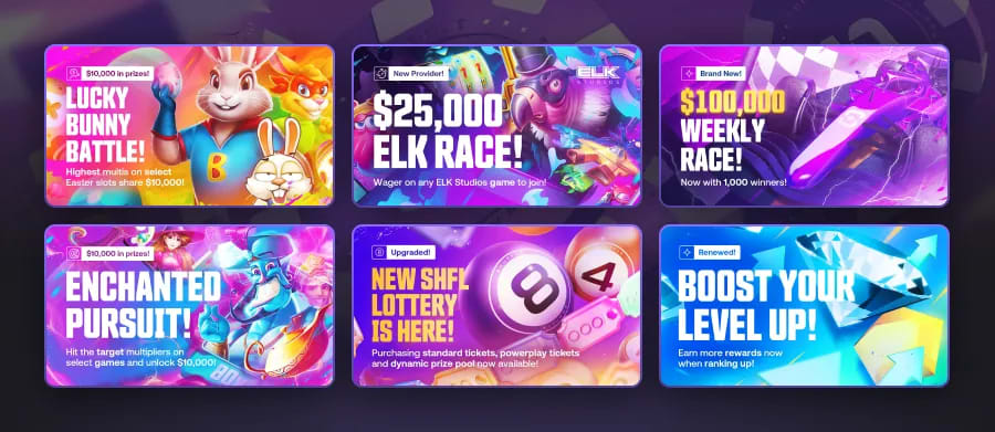 Shuffle Casino Promotions and Ongoing Offers
