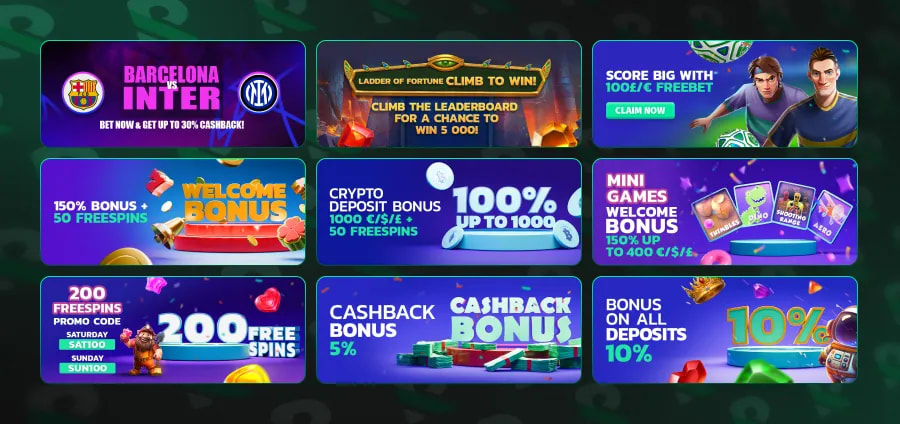 Rolletto Casino Bonuses
