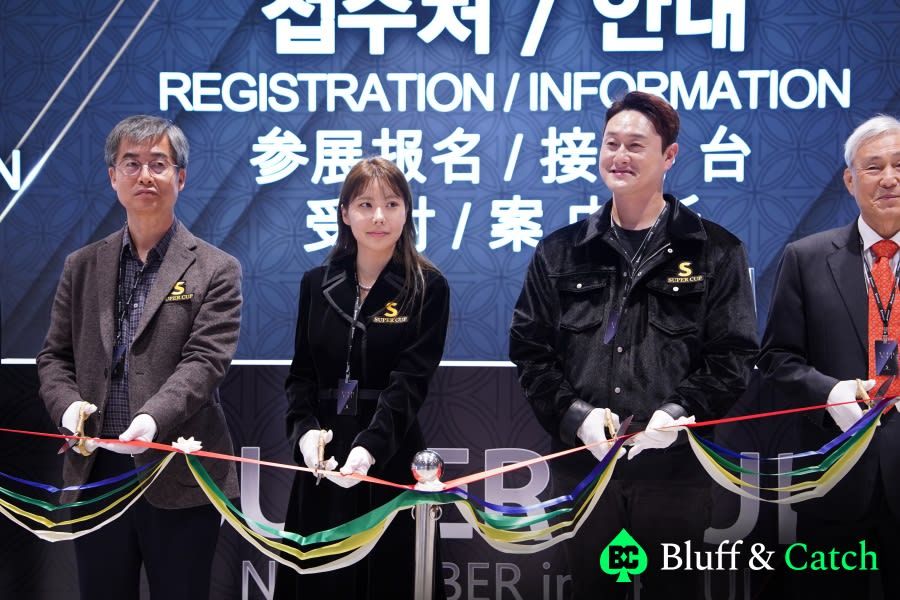 Super Cup Seoul ribbon cutting ceremony