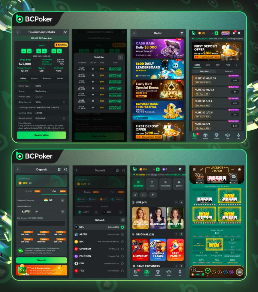 BCPoker Platform Updates