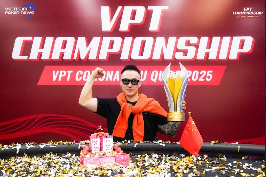 Yankai Zhang wins VPT Championship Main Event