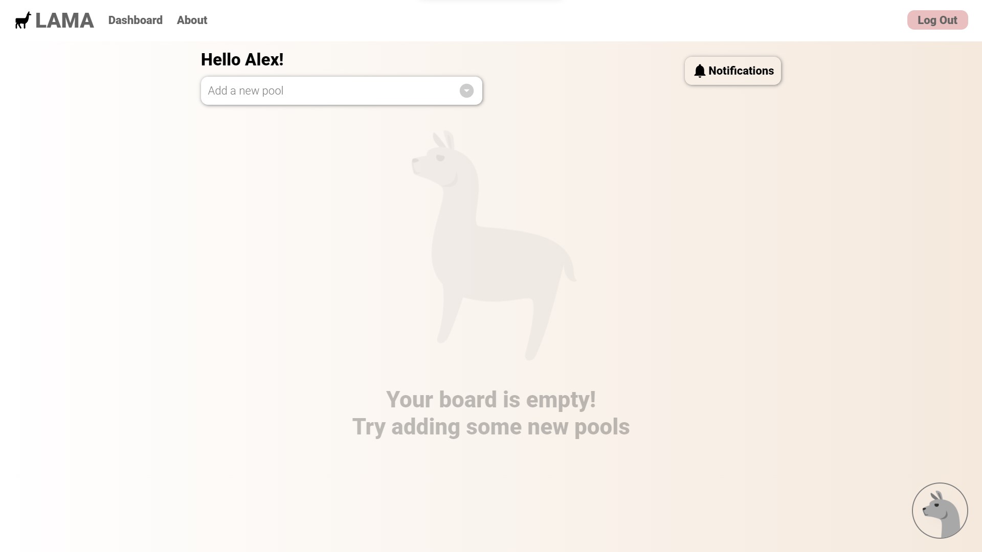 LAMA screenshot 2